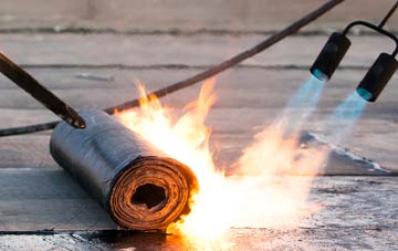 Flint asphalt flat roofing repairs