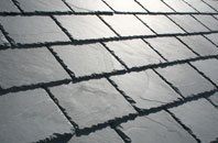 Flint slate roof